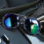 帕森（PARZIN）太飞行员太阳镜新款男女眼镜司机墨镜夏开车蛤蟆镜情侣墨镜一对 蓝眼镜袋+镜布+纸盒包装