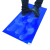 LISM粘尘垫可撕式 门口无尘室地板鞋车间沾黏灰尘脚底胶蓝 灰60*90cm 1盒(10本)