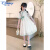 迪士尼（Disney）女童汉服连衣裙夏装2024新款儿童装中国风裙子女孩夏季旗袍公主裙 粉色 120cm