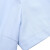 名曼妮短袖白衬衫夏季职业工装衬衣商务销售前台白领修身正装 白色短袖衬衫+黑qun S