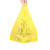 晋野 加厚款黄色医疗垃圾袋废弃物垃圾袋大号垃圾袋 加厚手提式45*50cm（50个）