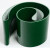 适用于PVC流水线草坪纹输送带小型绿色挡板皮带传送带胶皮防滑无缝 绿色平面