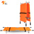 塔工 折叠担架 便携式急救援护折叠担架 橘色不锈钢（承重150公斤）