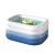 格威奈充气婴儿游泳池家用大型儿童游泳池游泳桶宝宝可折叠 1.2米四层蓝+电泵【启蒙套餐】