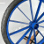 适用于工地手推车轮胎2621/2建筑劳动车实心轮子板车斗车架子人 26寸圆管钢圈单个