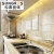 松果 瓷砖  现代简约索菲特金米黄色大理石瓷砖卫生间厨房墙砖地砖 600*1200MM