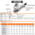 威浦WEIPU防水航空插头插座 WY16-2-3-4-5-7-9-10芯 TI+ZM后螺母 WY16-9芯 TI+ZM