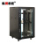 机柜1米18U网络机柜19英寸标准纵横机柜加厚钢板黑色钢化玻璃门Z2.6618加厚款