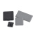 劲功（JINGGONG）欧国标铝型材封盖端盖盖板塑料堵头黑色欧标4545（50个）