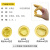 手指套米黄色工业一次性乳胶橡胶加厚光滑无粉尘手指套 米黄500克（中号）