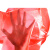 兰诗（LAUTEE）DA4070 红色加厚特大号手提式塑料袋方便袋 48*70cm（100个）/包