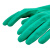 海斯迪克 gnjz-1143 丁腈手套绿色 厨房防水防滑工业工作劳保手套 XL码