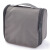 MUJI化妆包便携旅行收纳包袋男女洗漱包吊挂式小包可悬挂 灰色-大包正方形