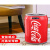 智能垃圾桶感应式卫生间创意儿童电动自动网红可口可乐罐 充电电池两用款9L智