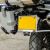 LOBOO萝卜摩托车牌照架碳纤维后牌照框车牌架子铝合金通用边框架 碳纤维牌照架