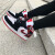 耐克（NIKE）女鞋新款 Air Jordan 1  AJ1 乔1运动休闲鞋篮球鞋板鞋 554725-607 小黑脚趾 圣诞配色 37.5