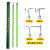 高压拉闸杆绝缘令克棒10KV伸缩拉杆35KV电工操作绝缘杆电力挑线杆 2节2米 10kv（直径36杆送袋） 加强型
