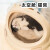 调皮窝手提猫笼车载猫窝宠物旅行箱小兔子猫咪外出包家用便携太空舱猫包 毛贝贝441米色透明款 猫笼