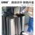安赛瑞 不锈钢分类脚踏式垃圾桶商用双桶垃圾桶欧式脚踩带盖大号垃圾桶 室内外连体分类垃圾箱60L 24409
