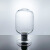 铸固 玻璃种子瓶 实验器材配胶塞展示瓶玻璃样品瓶  尖头种子瓶125ml1个