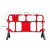 乙企 可移动 塑料护栏 胶马 市政施工地移动围栏警示安全隔离栏 1.6米胶马（红）