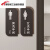 男女卫生间指示牌 酒店WC厕所标识牌 门牌双面侧装洗手间提示牌 男女竖一对   深木纹