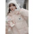 黑造冬季小个子粉色服女装2023森系加厚棉袄派克棉服棉衣外套 图片色 备注码数