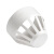 联塑（LESSO）透气帽PVC-U排水配件白色 dn160