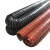楷赫 高温硫化管 耐高温硅胶软管通风管排风管热风管 桔红内径45mm*4m（4米1根）