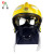 东安（DA）FTK Q/F 14款消防认证欧式全防护头盔 消防员灭火防护头盔微型消防站配置 黄 均码