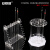 安赛瑞 移液管架 有机玻璃管架 实验室用刻度吸管架 圆盘形28孔 6A00622