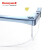 霍尼韦尔（Honeywell）护目镜 100300 S200A 水晶蓝镜框 透明镜片 男女 防雾 白色