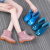 夏季女雨鞋短筒水鞋女胶鞋套鞋短雨靴 粉色(速干款) 短筒(无网布款) 37