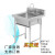 定制简易不锈钢水槽单槽双槽洗菜盆洗碗池带支架厨房双水池洗手盆 0长0宽0高单池1.0厚