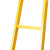 筑筠 玻璃钢绝缘梯子 电工绝缘人字梯 施工专用绝缘梯 可定制 绝缘直单梯2米