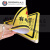 配电箱当心触电安全警示贴纸小心有电危险标识高压防触电标签语 红色闪电 10x15cm