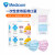 麦迪康（Medicom）一次性6-12岁口罩 开学季舒适透气 四季通用 独立包装 40只/盒 蓝色粉色各一盒