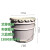 10L-20L铁桶油性桶化工桶油漆桶沥青桶调漆桶罐白皮桶空桶花篮桶 25L涂白花篮盖