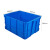 爱迪威（ADVANCE）周转箱塑料收纳筐子物流胶框大号储物整理盒盖加厚长方形 592*485*300