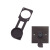 PRATT航空插头USB2.0/3.0母对母直通插座金属外壳面板式固定母座 防尘盖