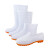 新宜和 PVC工厂靴防水防油雨鞋加厚耐磨软底耐酸碱 白色低筒款（5双装） 39