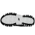 斯凯奇（Skechers）男鞋2024夏季新款熊猫鞋厚底复古运动鞋休闲鞋子男缓震老爹鞋 BKW/黑色/白色 42