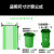 全生物可降解大号垃圾袋分类环卫特大号商用中号可回收环保垃圾袋 50*60蓝色3卷90只 加厚