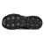 斯凯奇（Skechers）女鞋黑色熊猫鞋 潮流厚底增高休闲鞋轻便软底减震老爹鞋运动鞋 11931-BBK 36.5