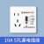 86型漏保插座明暗装空调专用插座防漏电电保护器 10A漏保插座 (白色) 10A漏保插座 (白色)