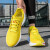 LNTL青少年学生男鞋跑步鞋子夏季新款休闲耐磨轻便透气网 黄色 40
