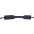 热收缩编织布套纺织 2倍热缩汽车线束电缆保护包线管耐磨隔热 黑色(内径35mm)---1米