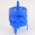 赫思迪格 水浴锅 实验室塑料漂浮板离心管架 塑料圆形20孔（颜色随机）HHW-301