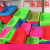 长方形麻辣烫熟胶塑料筐沥水洗菜篮子市幼儿园玩具收纳篮果蔬篮 3号加密长37.5宽29高10厘米