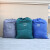 海斯迪克 HK-5106 布草袋 帆布超大容量打包袋 酒店床单打包布袋 水洗耐磨涤卡束口袋 灰色1×1.4米